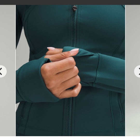 Lululemon Cropped Define Jacket *Nulu
Storm Teal size 2 W3HB5S - Picture 2 of 10
